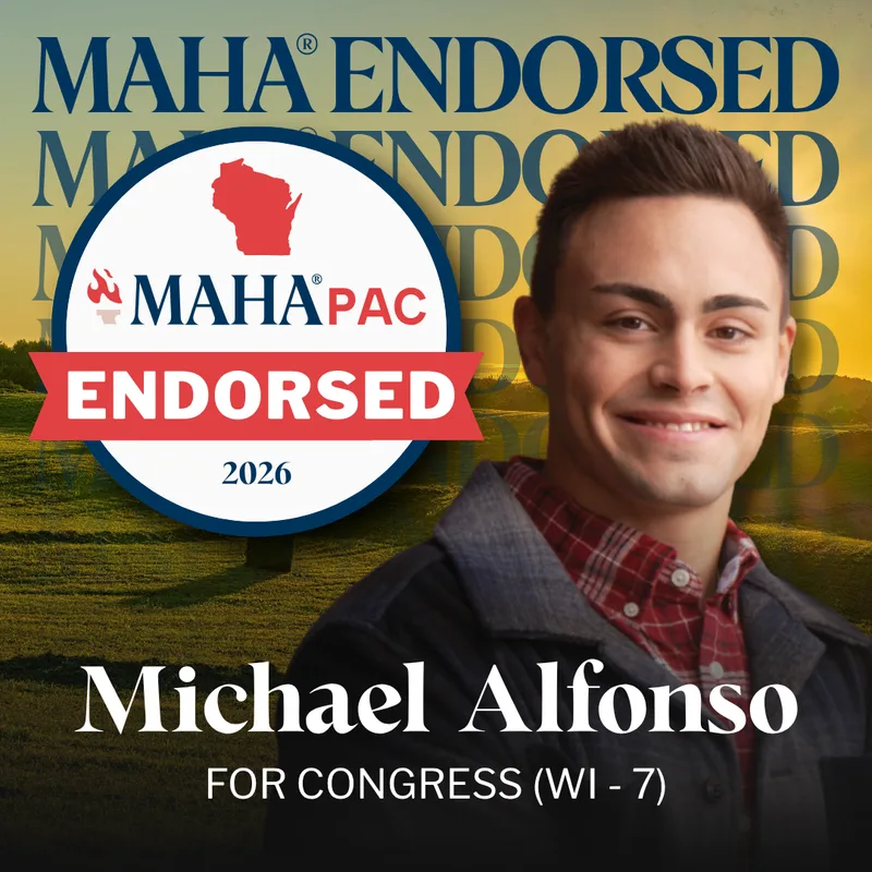 MAHA PAC endorsed: Michael Alfonso, For Congress (WI-07)